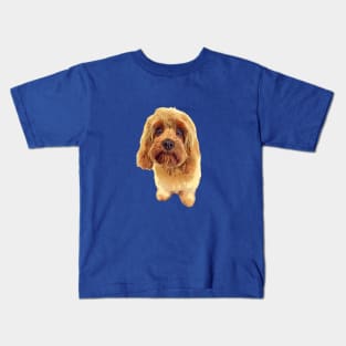 Cavapoo Doodle Cavoodle Cockapoo Goldendoodle Labradoodle Puppy Dog Kids T-Shirt